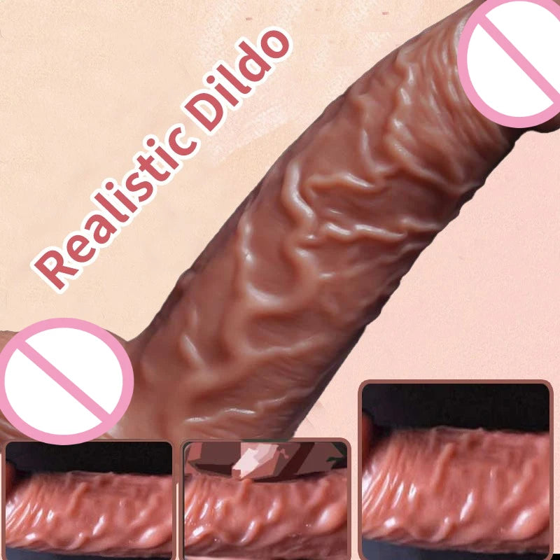 The Apex Reality - Realistic Dual-Action Stimulator