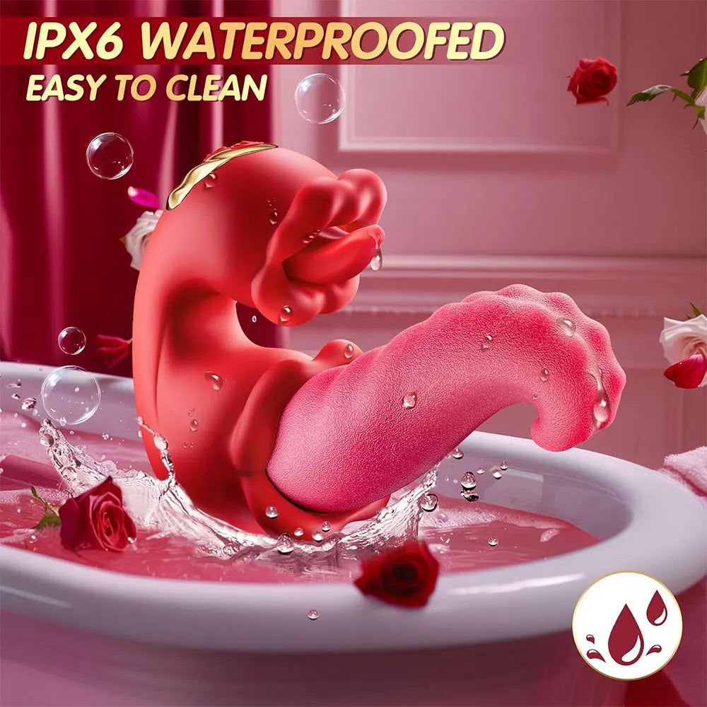 The Quadra Motion - 4-in-1 Thrusting Massager