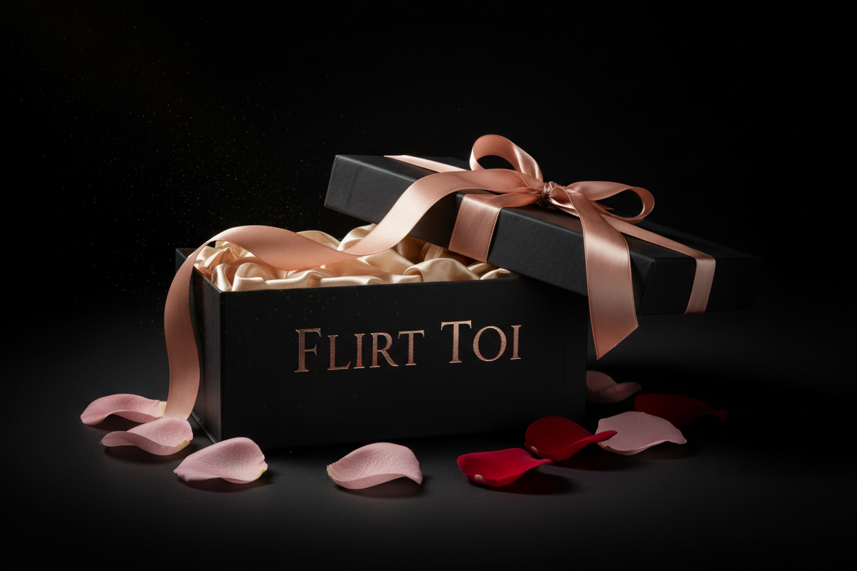 maybe with a gift box, with my brand name Flirt Toi
